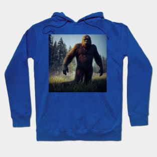 Sasquatch in Nature Hoodie